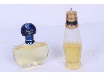 2 Guerlain Vintage Perfume Bottles With Contents
