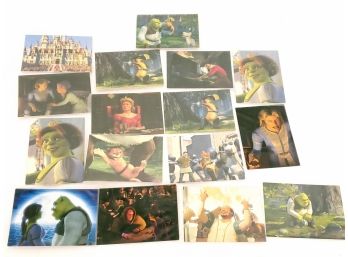 Group Of 16 Shrek Movie Trading Cardsfrom 2004