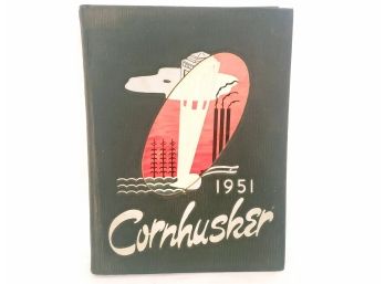 1951 Cornhusker Yearbook From University Of Nebraska