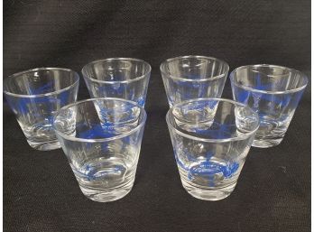 Group Of 6sikorsky Helicopter Drinking Glasses