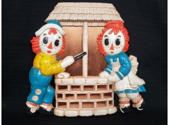 Raggedy Ann And Andy Wall Plaque Sign