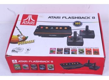 Atari Flashback 8 Black Console With Box
