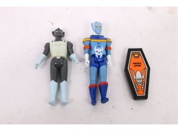 Pair Of Voltron Action Figures - Prince Lotor & Scull Scavenger