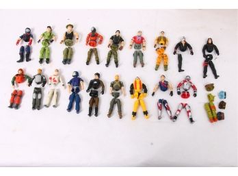 Group Of Vintage 1980's G.I JOE Action Figures - For Repair