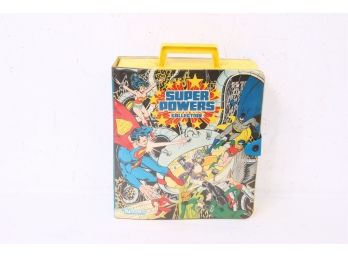 Vintage 1980's Kenner DC Super Powers Action Figures Collection Storage Case
