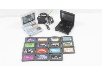 2 Nintendo Game Boy Advances Includes 15 Games