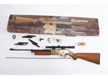 Vintage Crossman 761XL Pellet BB Gun 177 Caliber With Box - Works Great