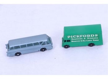 2 Vintage 1950's Diecast Trucks