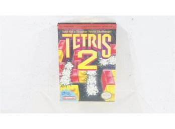Tetris 2 For Nintendo NES Never Played Mint With Open Shrink Wrap
