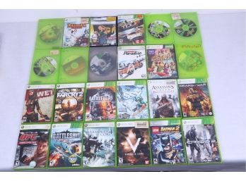 Lot Of 24 Xbox 360 Games