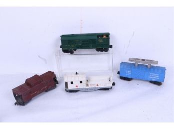 Lot Of 4 Lionel Cars
