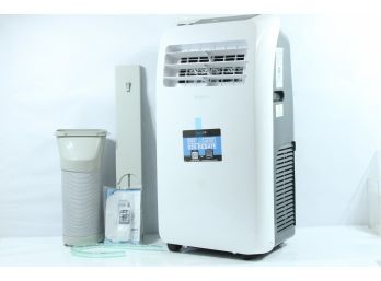 Serenelife SLPAC12.5 12,000 BTU Compact Home Portable Air Conditioner Remote