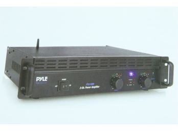 Pyle 1000W 2-Channel Professional Rack Mount Bluetooth Power Amplifier