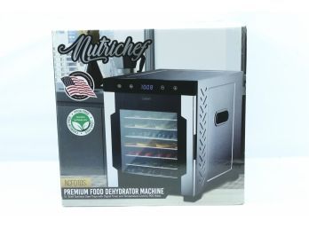 Electric Countertop Food Dehydrator Machine - 900-Watt Premium Multi-Tier Meat Beef Jerky Maker Fruit/Veggie
