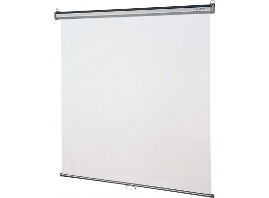 Quartet Wall/ceiling Projection Screen - 96' X 96' - Matte White Over 500.00 Retail