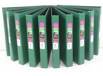 11 Avery Durable Binder With Slant Rings, 11 X 8 1/2, 1', Green 077711272538