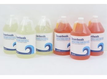6 Gallons Of Boardwalk Antibacterial & Foam Hand Soap Refill