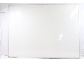 Universal Melamine Dry Erase White Board 48' X 36' Satin-Finished Aluminum Frame