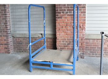 Portable  Stack Rack Blue. Lumber, Ply-Wood & Storage