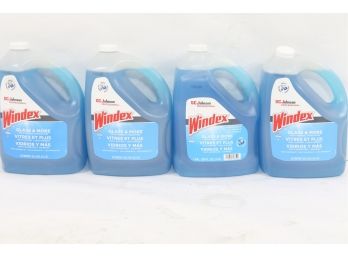 4 Gallons Of SCJ Windex Multi-surface Glass & More Cleaner.