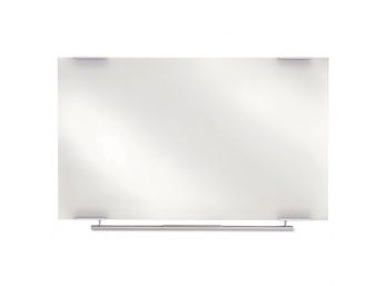 Iceberg 31150 Clarity 60' X 36' White Glass Dry-Erase Board