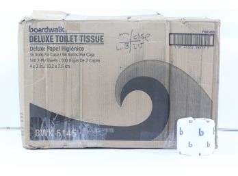 96 Rolls Of Boardwalk Deluxe Standard 2-Ply Toilet Paper Rolls.