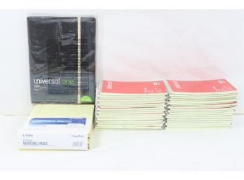 50 Writing Legal Pads 50 & 80 Sheets. Includes Universal & Padfolio