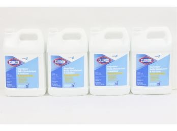 4 Gallons Of Clorox Anywhere Daily Disinfectant & Sanitizer. No-Rinse