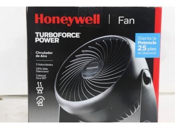 Honeywell HT-900 TurboForce Power Air Circulator Small Black Fan