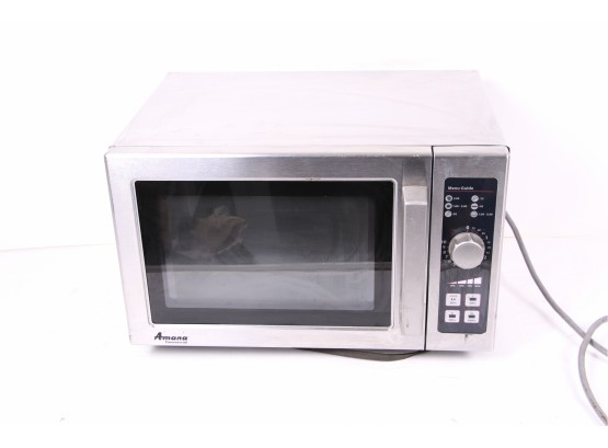 Amana RCS10DSE Stainless Steel Commercial Microwave