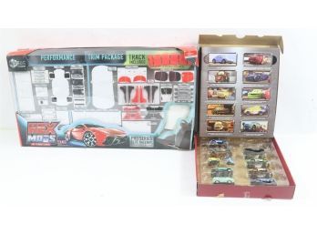 Exbug HexMods RC Tuner Cars Pro Series Elite Raceway Hex Mods. Includes Cars