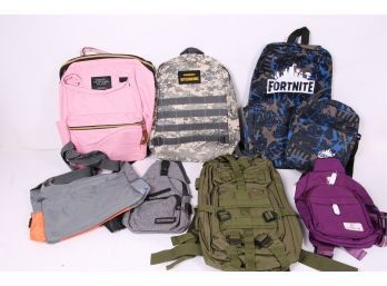 Group Of Backpacks & Carry Bags *All New*