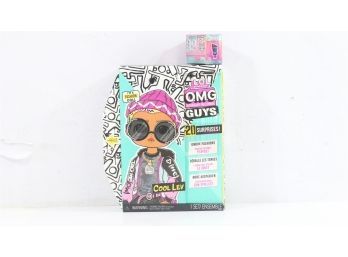 LOL Surprise OMG Guys Fashion Doll Cool Lev With 20 Surprises Includes 5 Surprises Tiny Toys