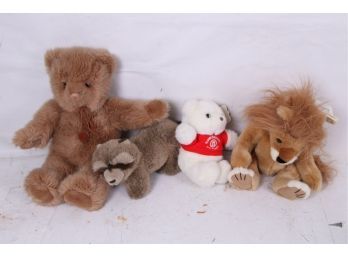 Group Of Stuffed Animals Includes Gund And Russ