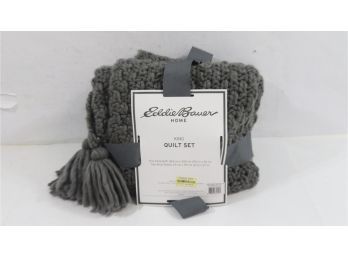 Boucle With Plush Reverse Throw Blanket Gray - Threshold Designed With Studio McGee