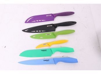 Group Of 6 Kitchen Knives Includes Zyliss & Cuisinart