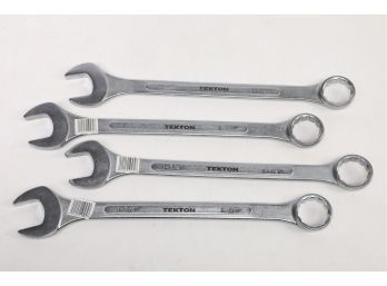 4 Tekton 1 3/4' Open And Boxed Wrenches