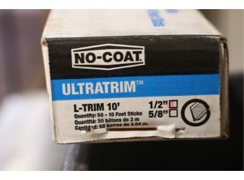 No-Coat Ultratrim, 1/2'' L-Trim 10', 50pcs