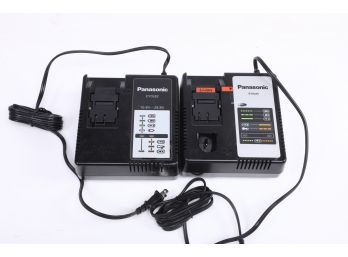 2 Panasonic Battery Chargers - EYOL80 And EYOL82 -