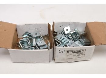 2 Boxes Of Wing Fittings Two Hole Left Brackets One Box Is No Full