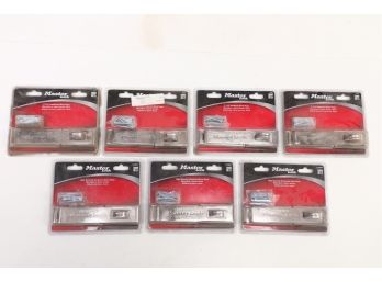 7 Master Lock Hardened Steel Safety Hasps - New In Packaging
