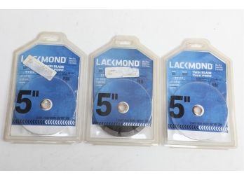 3 Packages - Lackmond Wet/Dry 5' Twin Blade Tuck Point TK52 PRM - New