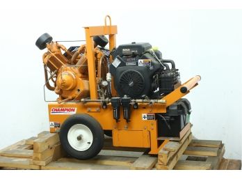 Champion Kohler Command Pro 22hp Gas Tow Behind Air Compressor  Model SP0597,hgr12