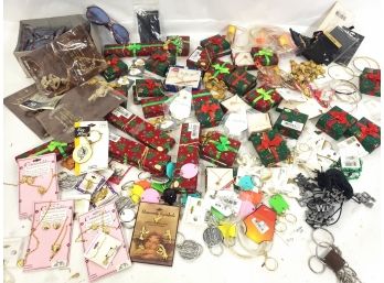Mixed Lot Of Kids Costume Jewelry,  Earrings, Bracelets, Necklaces