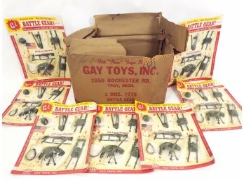 7 Packs Of NOS  Gay Toys Battle Gear For 6' Action Figures