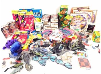 Large Mixed Lot Of Toys,prizes, Photo Frames,magic Show, Magnetic Dart Board