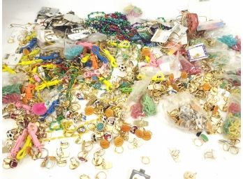 Kids Costume Jewelry Including Disney And Sports Rings,pins And More