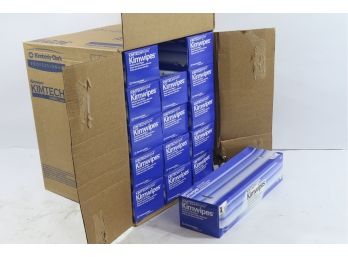 15 Boxes Of Kimtech Delicate Task Wipers, 92 Sheets Per Box, 2-ply