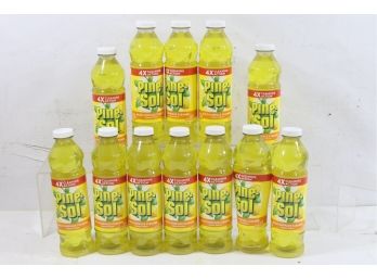 12 Bottles Of Pine-Sol Multi-Surface Cleaner - Lemon Fresh Scent