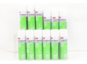 12 Cans Of 3M 21 Oz. Troubleshooter Aerosol Baseboard Stripper